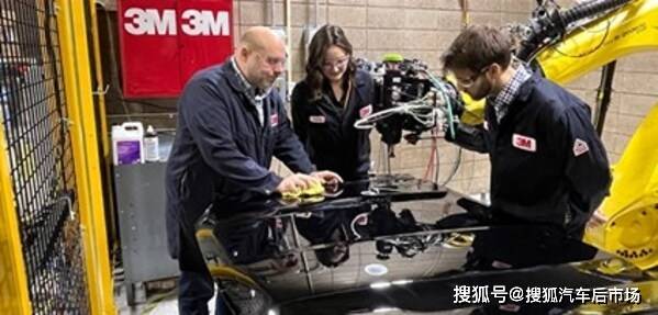 3M與通用汽車聯(lián)手<strong></p>
<p>汽車凹陷修復(fù)</strong>，自動化漆面修復(fù)技術(shù)革新汽車生產(chǎn)線！:汽車凹陷修復(fù)
